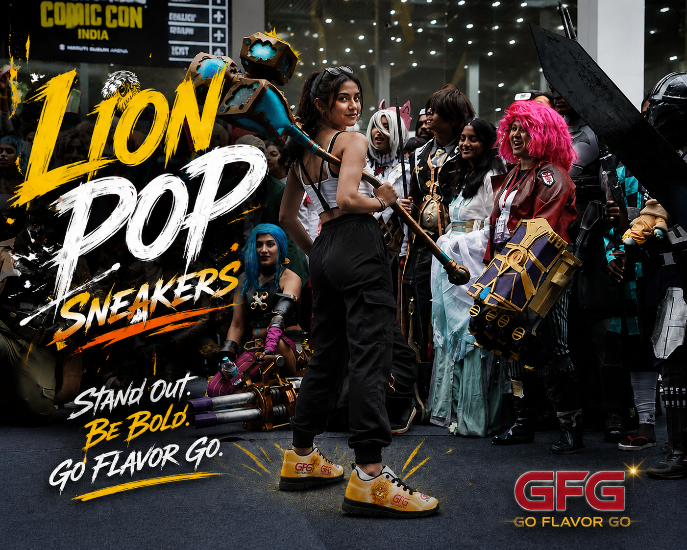 Lion Pop Sneakers - Image 2