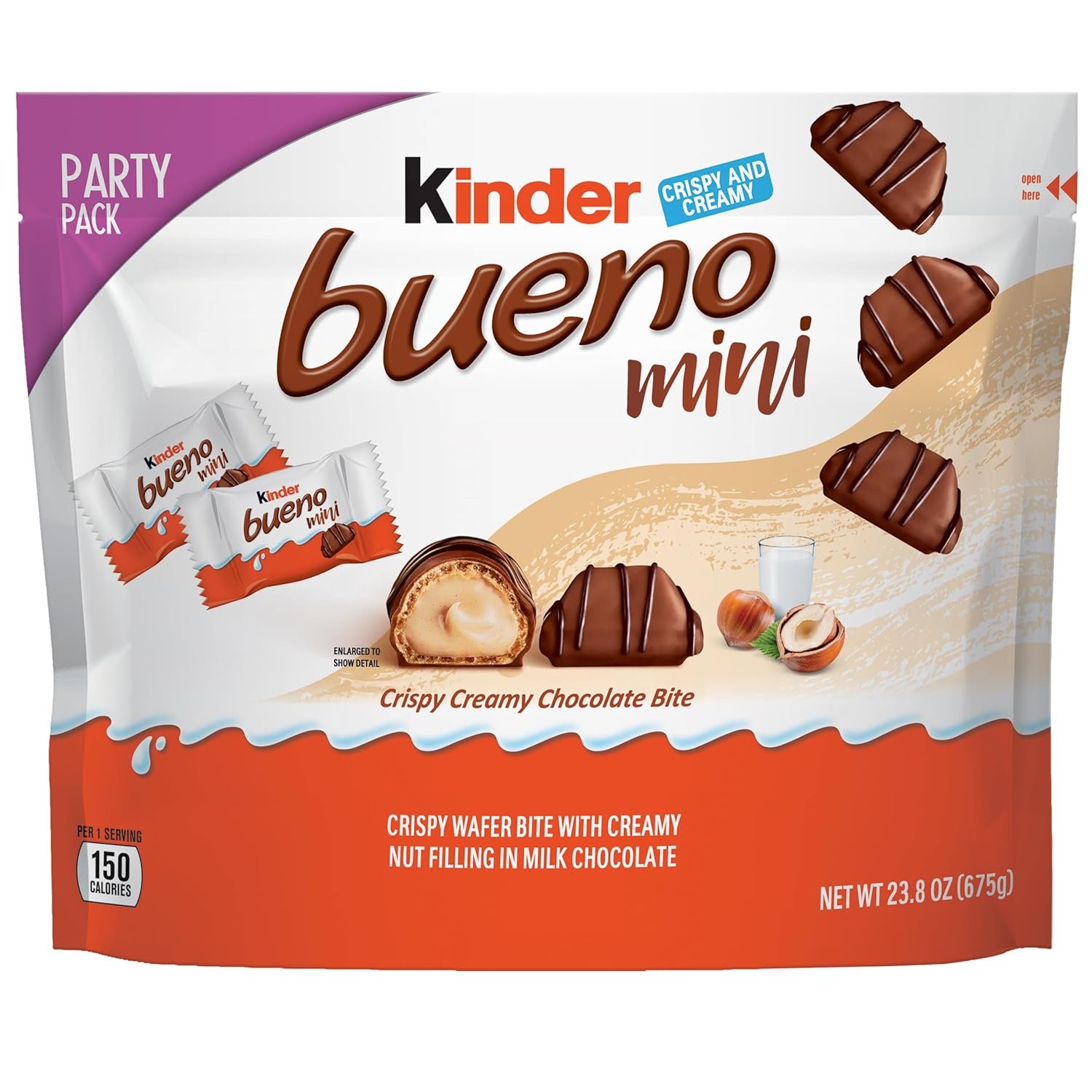 Kinder Bueno Crispy wafer with hazelnut Italy