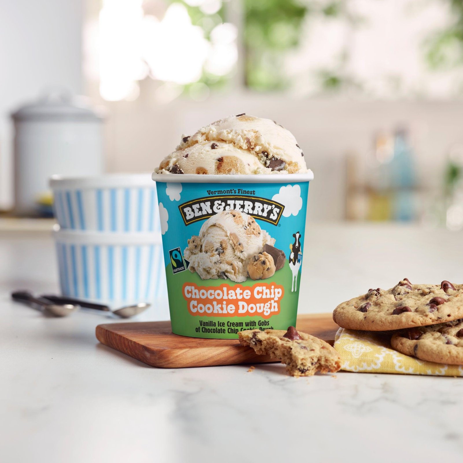 Ben & Jerry's Cherry Garcia Ice Cream Vermont - Image 2