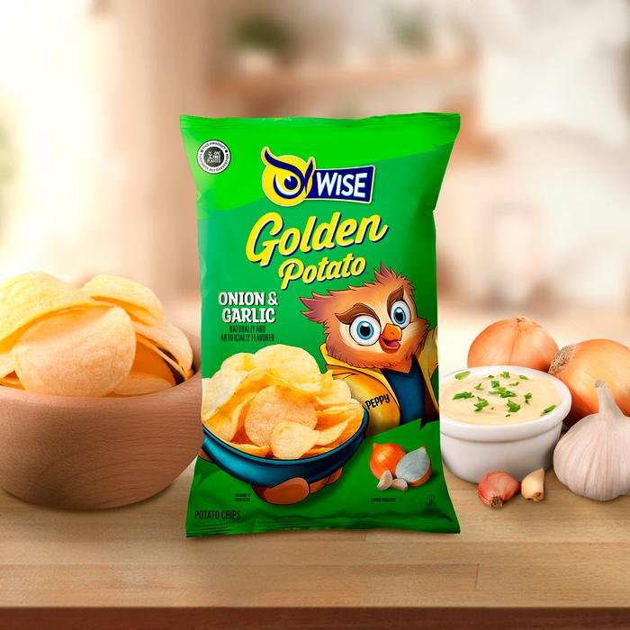 Wise Onion & Garlic Potato Chips - Image 2
